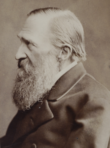portret z profilu Józefa Ignacego Kraszewskiego